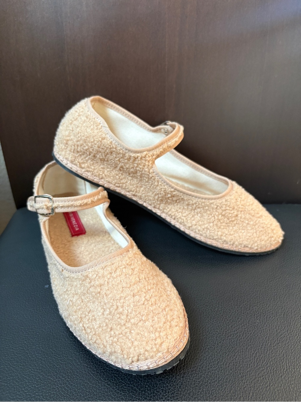 VIBI VENEZIA - Women's Mary Jane Bouclé Flat size 40